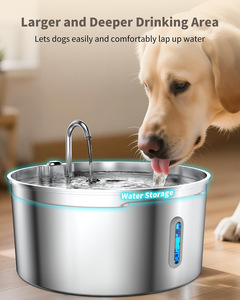 Distributeur d'eau automatique pour animaux de compagnie PAIPET 3,2 L en acier inoxydable 304, alimenté par USB, à circulation automatique, conception détachable pour chiens, chats et petits animaux - Product Image 5