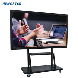 Electronic Interactive Digital Smart Whiteboard 86 Inch All In 1 PC