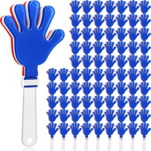 Bruiteurs en vrac, cadeaux de fête, pom-pom girls, mains applaudissantes en plastique, bruiteurs pour événements sportifs, claquettes à main - Product Image 4