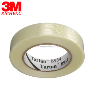 Cao su tổng hợp dính rõ ràng sợi thủy tinh gia cố Băng tartan Filament Băng 8934 - Product Image 3