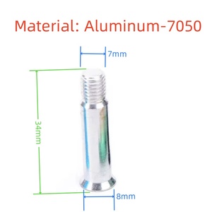 Jingying tốc độ Skate ngoài trời CNC Khung trục bánh xe vít bu lông phụ kiện nội tuyến/Quad Con lăn Skate thay thế - Product Image 3