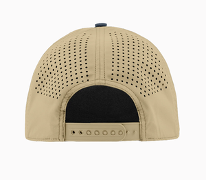 Casquette de golf et de baseball personnalisée à 5 panneaux en polyester, avec trous découpés au laser, tissu respirant et imperméable, broderie, casquette de sport perforée - Product Image 3