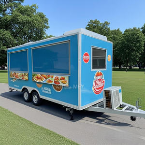 Nouveauté Noël 2025 : Chariots mobiles pour glaces et hot-dogs, mini food truck à vendre - Product Image 6