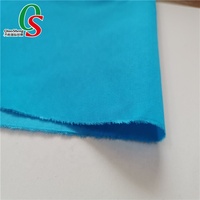 100% polyester pongé tissu imperméable PU enduit léger tissé non jetable anti-poussière costumes de laboratoire civil pour garçons