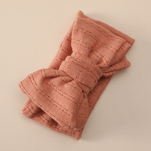 Diadema con lazo para bebé, accesorios para el cabello para niña, <span class=keywords><strong>turbante</strong></span>, banda para el pelo para bebé, diadema elástica - Product Image 4