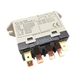 G7L-2A-TUB relay daya tinggi 200-240VAC G7L-2A-TUB-200VAC 25A DC24V AC220V 6PIN G7L-2A-TUB Relay elektromagnetik