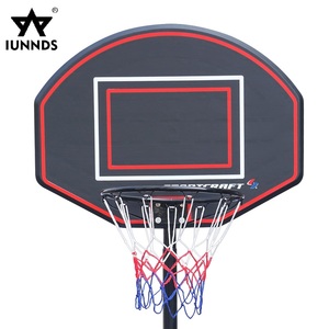 IUNNDS Portable Built-in Wheels Adult Outdoor Adjustable Basketball <strong>Net</strong> goal <strong>Netball</strong> Hoop Stand - Product Image 3