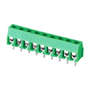6 position 3.5mm pitch side entry electronic screw terminal block