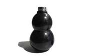Bouteille d'eau isotherme écologique en acier inoxydable 316 de 600 ml, modèle Sun Wukong, en forme de gourde, avec cordon noir, style ancien