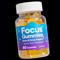Gummies au magnésium pour le sommeil avec 5 HTP – Soutien naturel au repos, concentration et mémoire – Soutien cérébral et nerveux