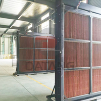 Aileron de radiateur pour la machine d'assemblage de camions et de tubes plats