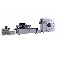 Machine d'impression sérigraphique grand format automatique à solvant - Nouvelle imprimante haute vitesse pour tubes et cartes avec système de polymérisation UV