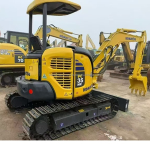 Meilleur prix, excavatrice Komatsu35 Mini PC35 PC35MR-3 d'occasion, modèle 2021, 3,5 tonnes, moteur, pompe, PLC, performances parfaites - Product Image 1