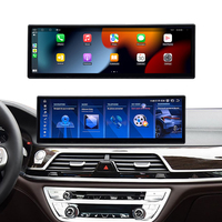 Pantalla Multimedia de 14.9 Pulgadas para bmw Serie 7 G11 G12 EVO 17-18, Reproductor de Radio para Auto con CarPlay Inalámbrico y Android Auto