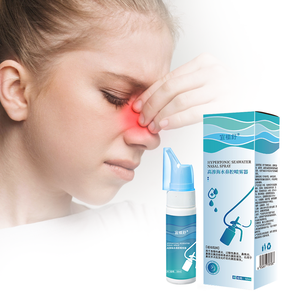 High Concentration Hypertonic Seawater Solution <strong>Nasal</strong> <strong>Spray</strong> for Rhinitis and <strong>Nasal</strong> Discomfort Natural Herbs Comfortable Relief - Product Image 1