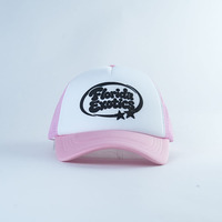 Casquettes de camionneur en mousse personnalisées avec logo imprimé en relief 3D, casquettes de sport à 5 panneaux, style visière incurvée, casquettes de sport d'extérieur