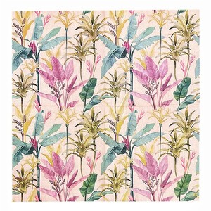 Exclusieve Bloemen Elementen Combinatie Serie Plant Bloemenprint Ins Stijl Wegwerp Vierkante Servet 33x33cm Picknick - Product Image 5