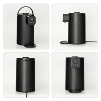 Samovar électrique direct usine avec température réglable, réservoir intérieur en verre borosilicate, affichage LED, bouilloire à thé OEM ODM