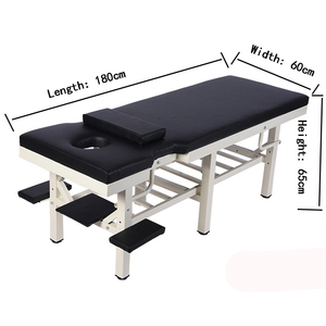 Nouveau design <span class=keywords><strong>de</strong></span> lit <span class=keywords><strong>de</strong></span> <span class=keywords><strong>massage</strong></span> solide à six pieds en cuir PU <span class=keywords><strong>de</strong></span> haute qualité pour salon <span class=keywords><strong>de</strong></span> beauté moderne avec ouverture faciale - Product Image 6