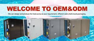 Commerciële Hotel Villa Zonne-Boiler Warmtepomp 35-50kw Voor Vis Vijver Zwembad Verwarming Opslag Tankless R410a/R417a/R407c - Product Image 3