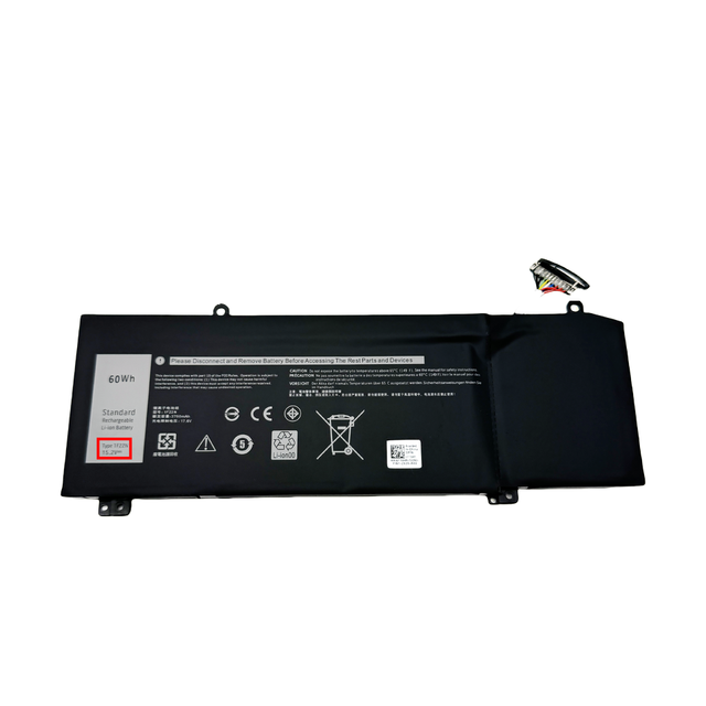1F22N High-quality Rechargeable A-grade Polymer Laptop Battery Replacement for M15/M17/R1/G7 7590/7790/G5/5590 Series Stock