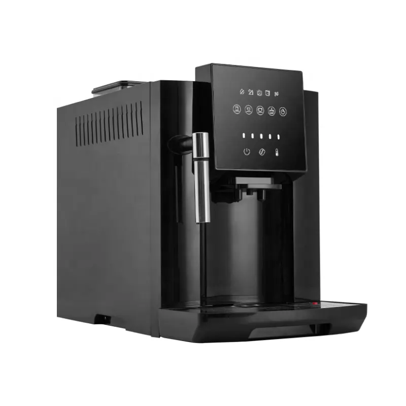 Máquina de café automática profissional, fábrica, leite quente, água quente, latte, cappuccino, café espresso máquina de café