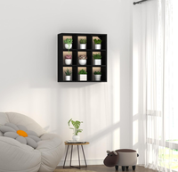 Étagères de présentation minimalistes modernes en bambou pour chambre à coucher, salle à manger, bureau à domicile, école, salle de sport