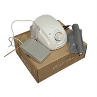Machine à polir les ongles professionnelle portable de laboratoire dentaire, 45 000 tr/min, pour manucure et pédicure, perceuse à ongles