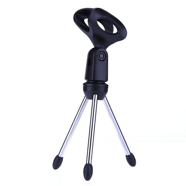 Hot Selling Mini Portable Table Tops Microphone  Mic Stand Bracket Desktop Adjustable Microphones Tripods Holder Mic Stand