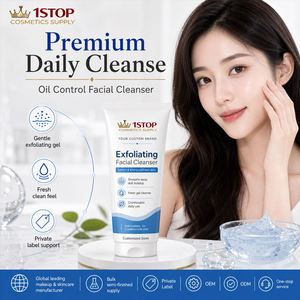 Gel Nettoyant Exfoliant Quotidien Visage à l'Acide Salicylique et aux Herbes, Apaisant et Apaisant pour Adultes, Application Matière Première - Product Image 4