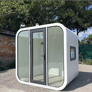 Container House Apple Cabin da 10 piedi, impermeabile e insonorizzato, monolocale per uso esterno - Product Image 1