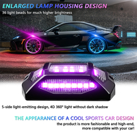 Feux LED RGB DC12V IP68 2835 avec 36 LED pour véhicules tout-terrain, SUV, etc.