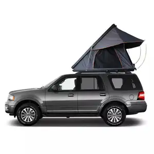 2022 Nieuwe Hard Shell Aluminium Suv Auto Dak Tent Aluminium Shell Waterdichte Camping Rooftop Tent