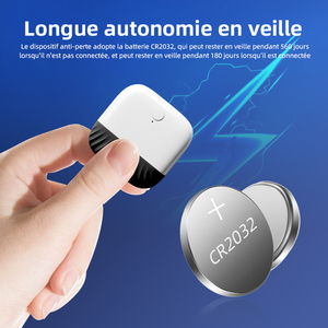 Nouveau 2021 <span class=keywords><strong>Blue</strong></span> Tooth Tuya Anti Perdu Localisateur De Sac À Main GPS Intelligent Localisateur De Clé Localisateur Sifflet Traq - Product Image 4