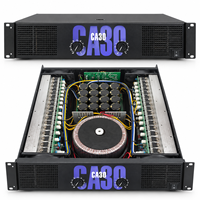 Amplificateur professionnel double canal série CA 3U 2x300W-2000W pour DJ, table de mixage, enceinte PA et système de sonorisation de scène
