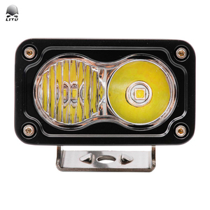 Litu ไฟ LED ลำแสงคอมโบทรงสี่เหลี่ยม20W รุ่นใหม่<span class=keywords><strong>2023</strong></span>ชิป2ชิ้นไฟขับสำหรับรถบรรทุกออฟโรดรถมอเตอร์ไซด์รถ ATV UTV - Product Image 2