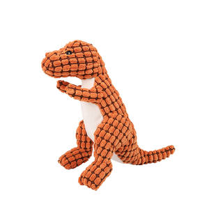 Giocattolo per Cani a Forma di Dinosauro in Peluche Super Morbido con Cotone PP, Antistress con Suono Squittente per Dentizione e Gioco, Disponibile all'Ingrosso - Product Image 2