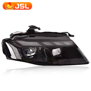 Khusus untuk 08-12 Audi A4 lampu depan perakitan modifikasi lensa LED lampu siang hari dengan Sequential lampu sein - Product Image 5