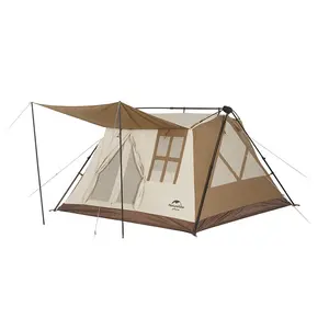 Naturehike 휴대용 자동 텐트 캠핑 야외 방수 태양 대피소 3-4 인 가족 캠핑 텐트