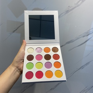 Mode ombre bricolage ombre à paupières Palette personnalisé votre logo 9 couleurs <span class=keywords><strong>brillant</strong></span> fard à paupières surligneur Kit - Product Image 5