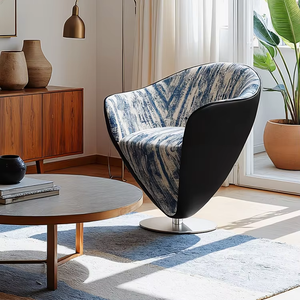 Venta muy caliente Exportación Más de 50 países Ocio Silla giratoria cónica única de gama alta IB617 para el hogar o el hotel - Product Image 2