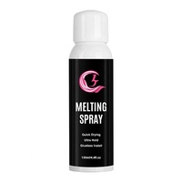 Clj Meilleur Imperméable Dentelle Perruque Adhésif Tenant Aérosol Fondre Spray Forte Tenue Marque Privée Naturel Cheveux Colle Dentelle Fondant Spray