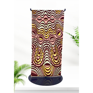 Tela de Organza Africana 100% Algodón Puro con Estampado Batik, 6 Yardas por Pieza para Bolsos, Camisas y Ropa de Niñas - Product Image 5