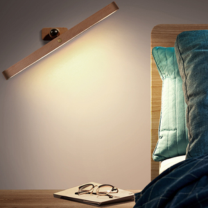 Magnetic Flexible <strong>Wall</strong> Painting Spotlight Wireless Wooden <strong>Artwork</strong> Display Lamp Adjustable Dimmable LED Picture <strong>Light</strong> - Product Image 3
