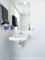 WC portable à vendre - Toilettes mobiles avec lavabo et douche, idéal pour les chantiers de construction et les rassemblements