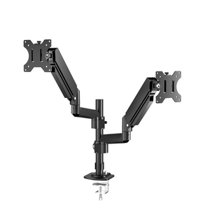 Màn hình kép Máy tính để bàn núi Bracket cho 17-32 inch màn hình LCD xoay nghiêng có thể điều chỉnh hai-cánh tay TV đứng hỗ trợ PC H33 - Product Image 6