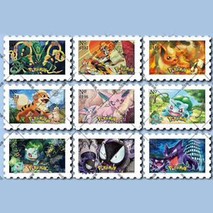 Bán Buôn Mới Nhất Phổ Biến Pokemon Thẻ Anime Trò Chơi Sưu Tập Pikachu Thạch Gạch Tem Tủ Lạnh Nam Châm Booster Hộp Bộ Quà Tặng - Product Image 4