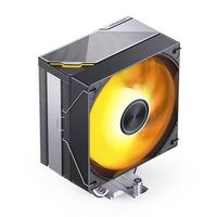 Ventilateur de refroidissement CPU Jonsbo CA40 ARGB en cuivre et aluminium avec LED RGB et roulement fluide 69.61CFM pour boîtier d'ordinateur de jeu