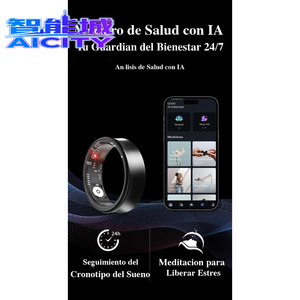Anneau intelligent <span class=keywords><strong>de</strong></span> santé unisexe, moniteur d'activité physique, moniteur <span class=keywords><strong>de</strong></span> fréquence cardiaque, moniteur d'oxygène sanguin, suivi du sommeil, étanche IP67, autonomie <span class=keywords><strong>de</strong></span> la batterie <span class=keywords><strong>de</strong></span> 5 à 10 jours - Product Image 3