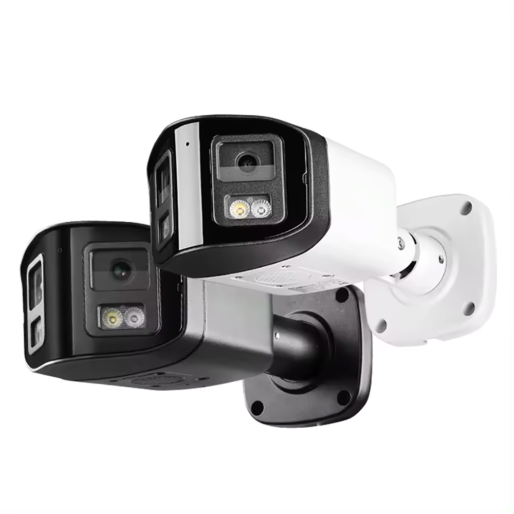 ENSTER Two Way SD Card Slot Dual Lens 180 Degree View 24/7 Colorful Images 4MP Full Color Panoramic POE IP Camera · image 1